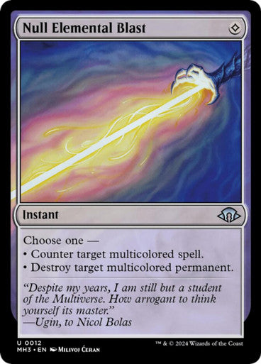 Magic single - Null Elemental Blast (MH3)
