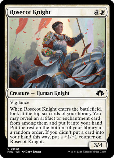 Magic Single - Rosecot Knight (MH3)