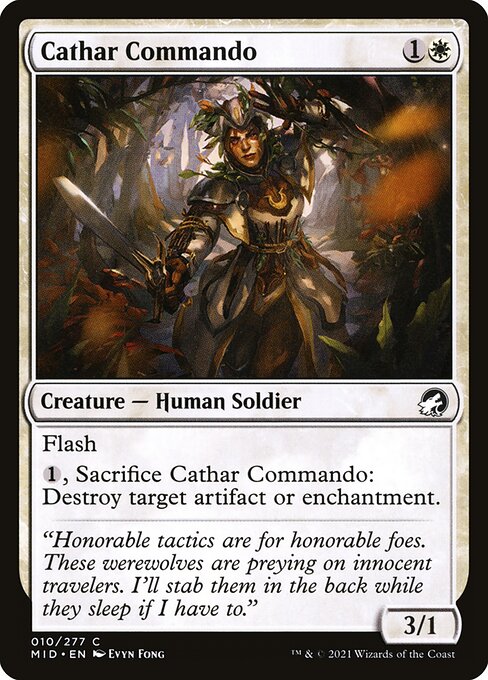 Magic Single - Cathar Commando (FDN)