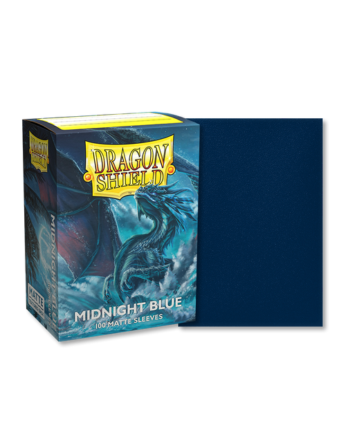 Dragon Shield Sleeves Matte Midnight Blue (100)