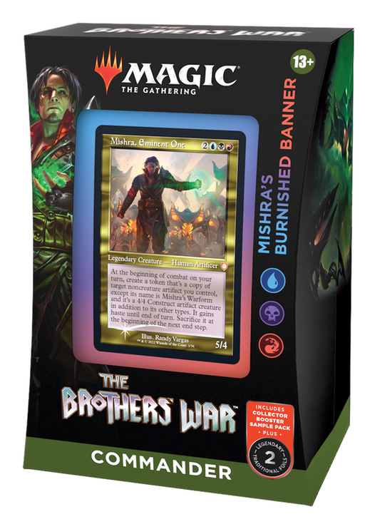 The Brothers War Commander Deck - Mishra's Burnished Banner