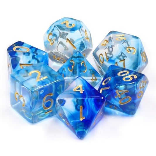 Storm poly dice - Undersea