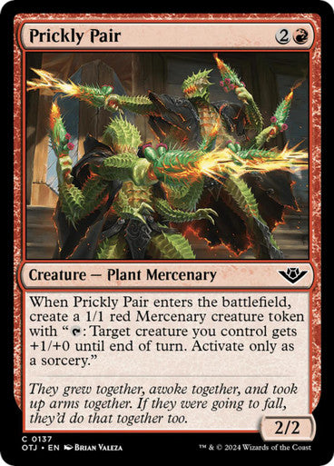 Magic Single - Prickly Pair (OTJ)