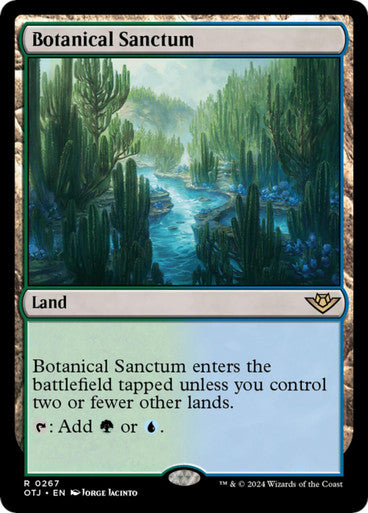 Magic single - Botanical Sanctum (OTJ)