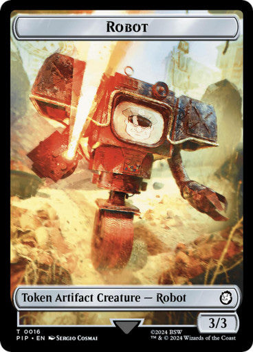 Magic Single -Token Artifact - Robot (PIP)