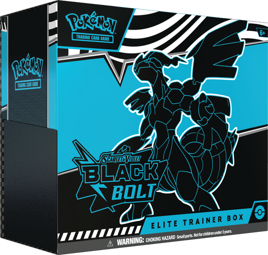 Pokémon TCG: Scarlet & Violet 10.5 - Black Bolt - Elite Trainer Box Zekrom