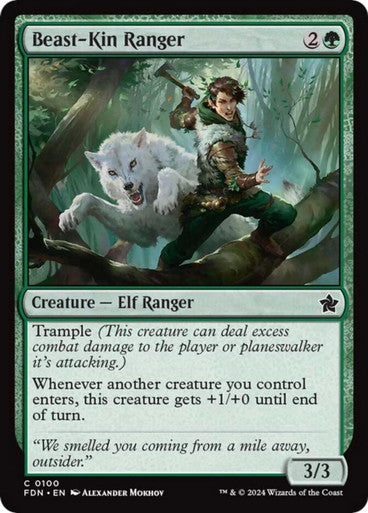 Magic Single - Beast-Kin Ranger (FDN)