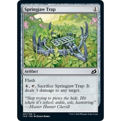 Magic Single - Springjaw Trap (IKO)