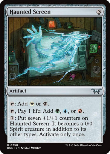 Magic Single - Haunted Screen (DSK)