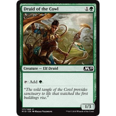 Magic Single - Druid of the Cowl (M19)