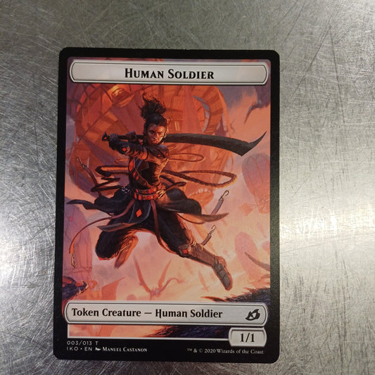 (token) Magic single - Human Soldier 1 (IKO)