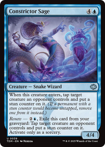 Magic Single- Constrictor Sage (TDM)