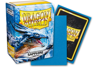 Dragon Shield Sleeves Matte Sapphire (100)
