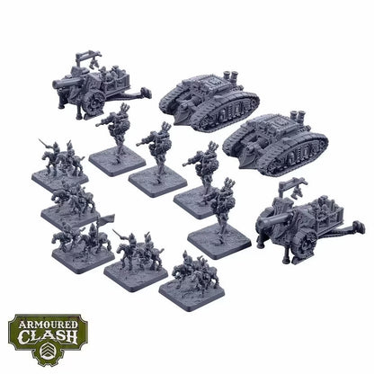 Crown Armoured Regiment - Armoured Clash