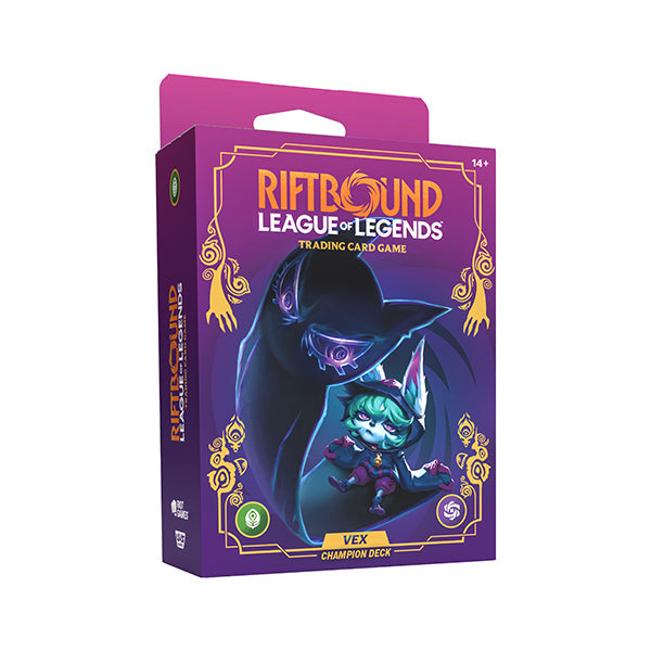 Riftbound: League of Legends Trading Card Game - Unleashed Champion Deck - Vex