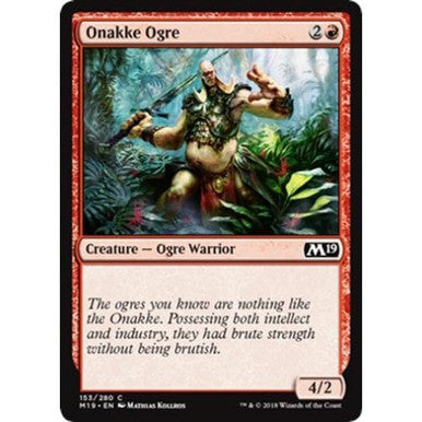 Magic Single - Onakke Ogre(M19)