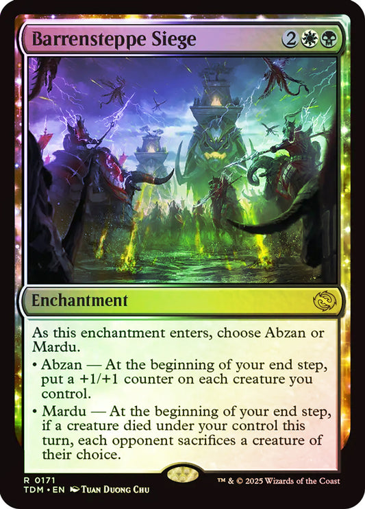 Magic Single - Barrensteppe Siege(TDM)