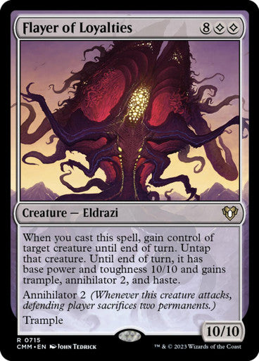 Magic Single - Flayer of Loyalties (CMM)