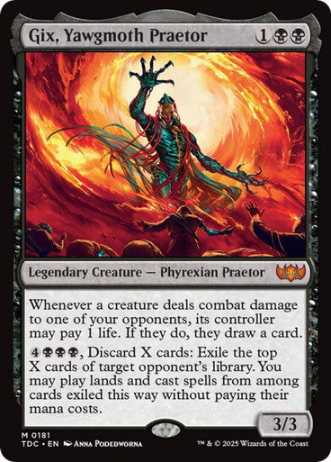 Magic Single - Gix, Yawgmoth Praetor (TDC)
