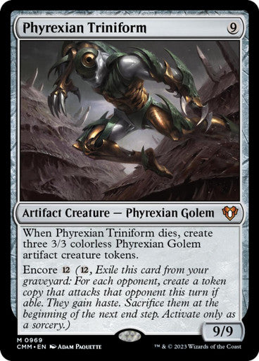 Magic Single - Phyrexian Triniform (CMM)