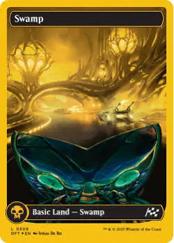 Swamp (#509) (Full Art First-Place Foil)