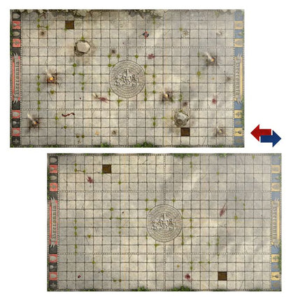 Bretonnian Pitch: Double-sided Pitch and Dugouts