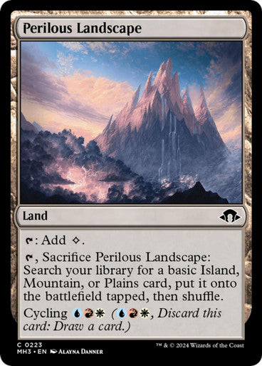 Magic Single - Perilous Landscape (MH3)