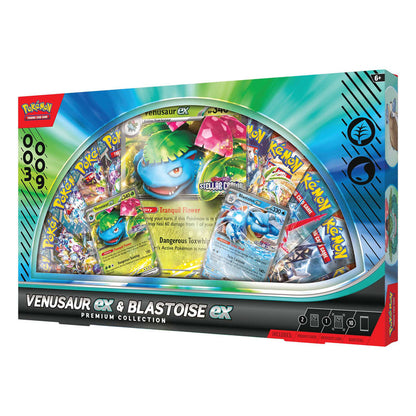 Pokemon Tcg: Venusaur ex and Blastoise ex Premium Collection