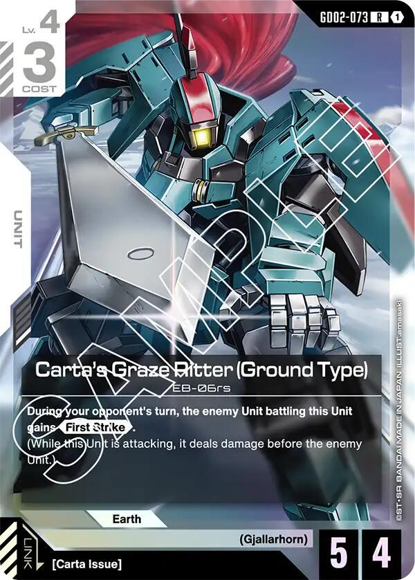 Carta's Graze Ritter Ground Type #GD02-073