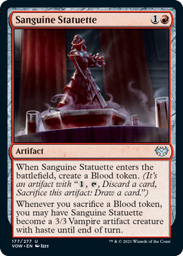 Magic Single - Sanguine Statuette (VOW)