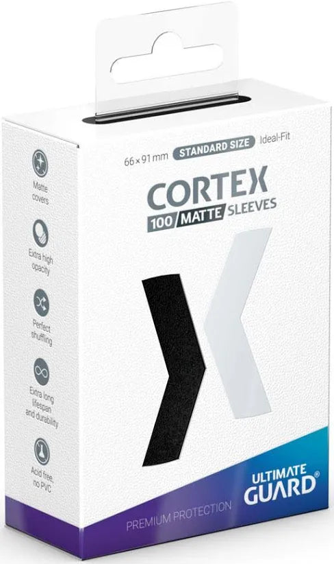 Ultimate Guard - Cortex Sleeves Standard Size (100) - Black