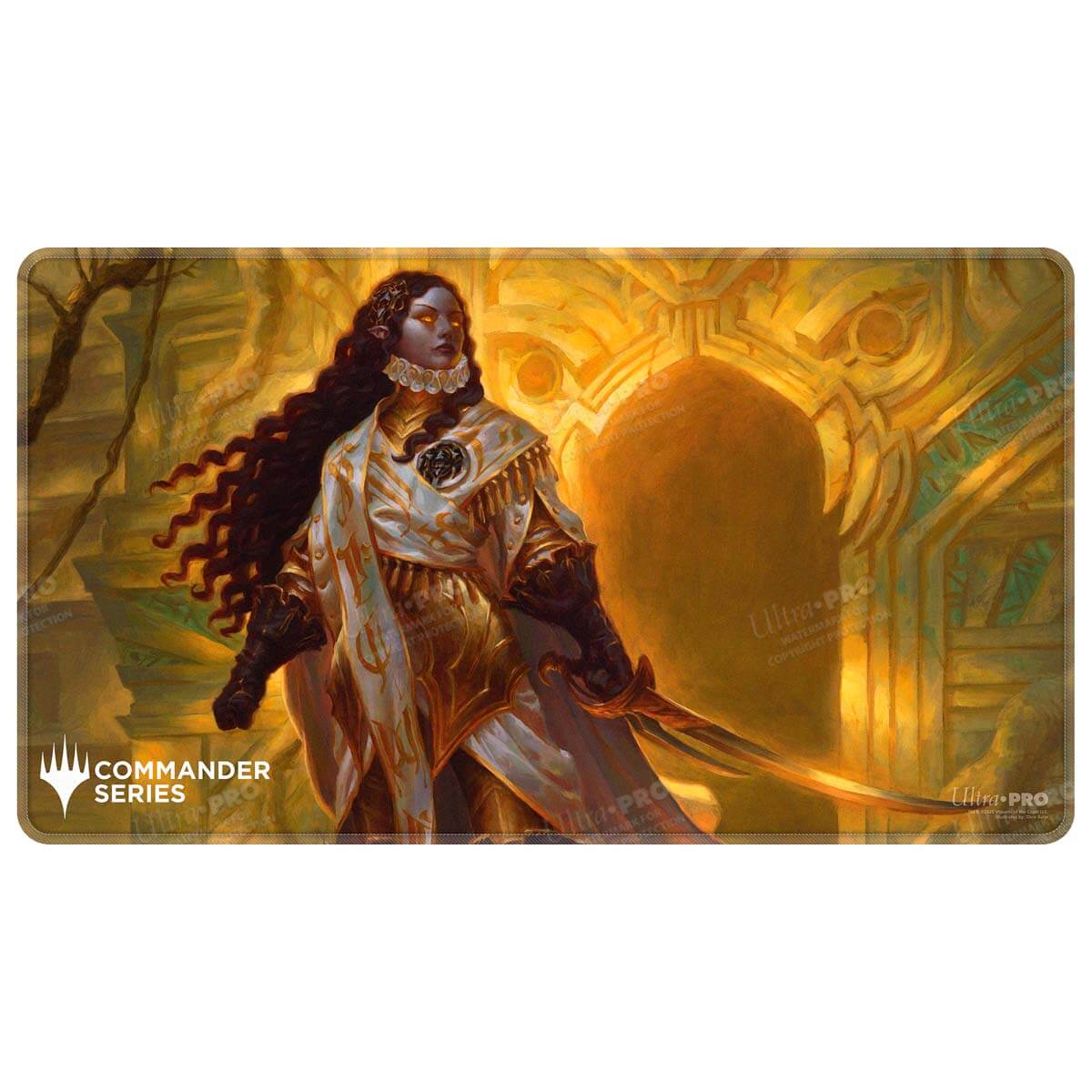 Magic: The Gathering - Commander Series- Release 8- Stitched Edge Playmat Elenda, the Dusk Rose