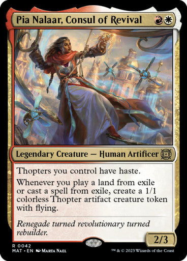 Magic Single - Pia Nalaar, Consul of Revival (MAT)