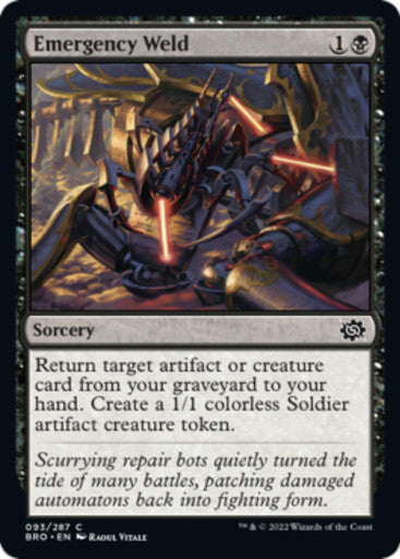 Magic Single - Emergency Weld (BRO)