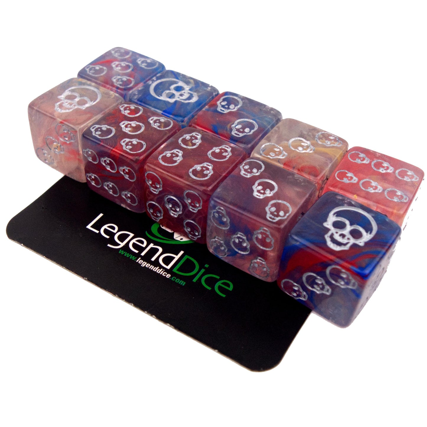 Legend Dice - Scary Skull Spot Dice: Monarch