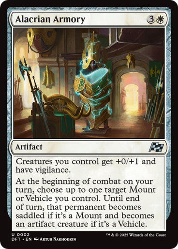 Magic Single - Alacrian Armory (DFT)