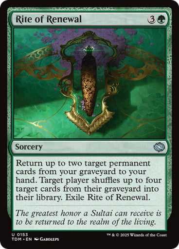Magic Single - Rite of Renewal (TDM)