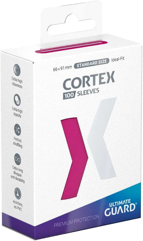 Ultimate Guard - Cortex Sleeves Standard Size (100) - Pink