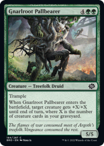 Magic Single - Gnarlroot Pallbearer (BRO)