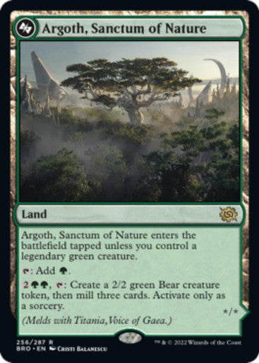 Magic Single - Argoth, Sanctum of Nature (BRO)