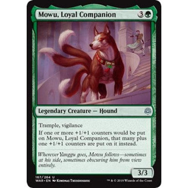Magic Single - Mowu, Loyal Companion (WAR)