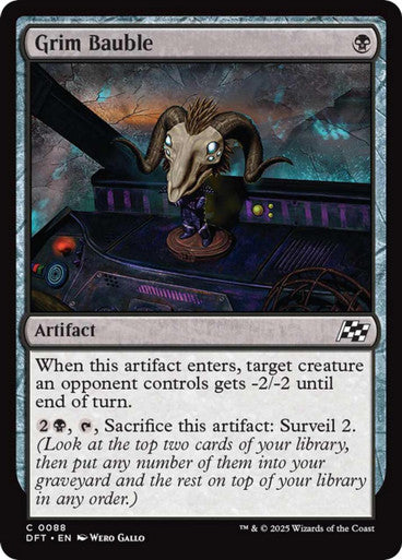 Magic Single - Grim Bauble (DFT)