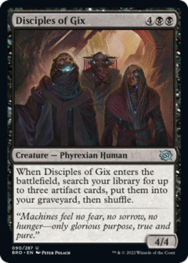 Magic Single -  Disciples of Gix (BRO)