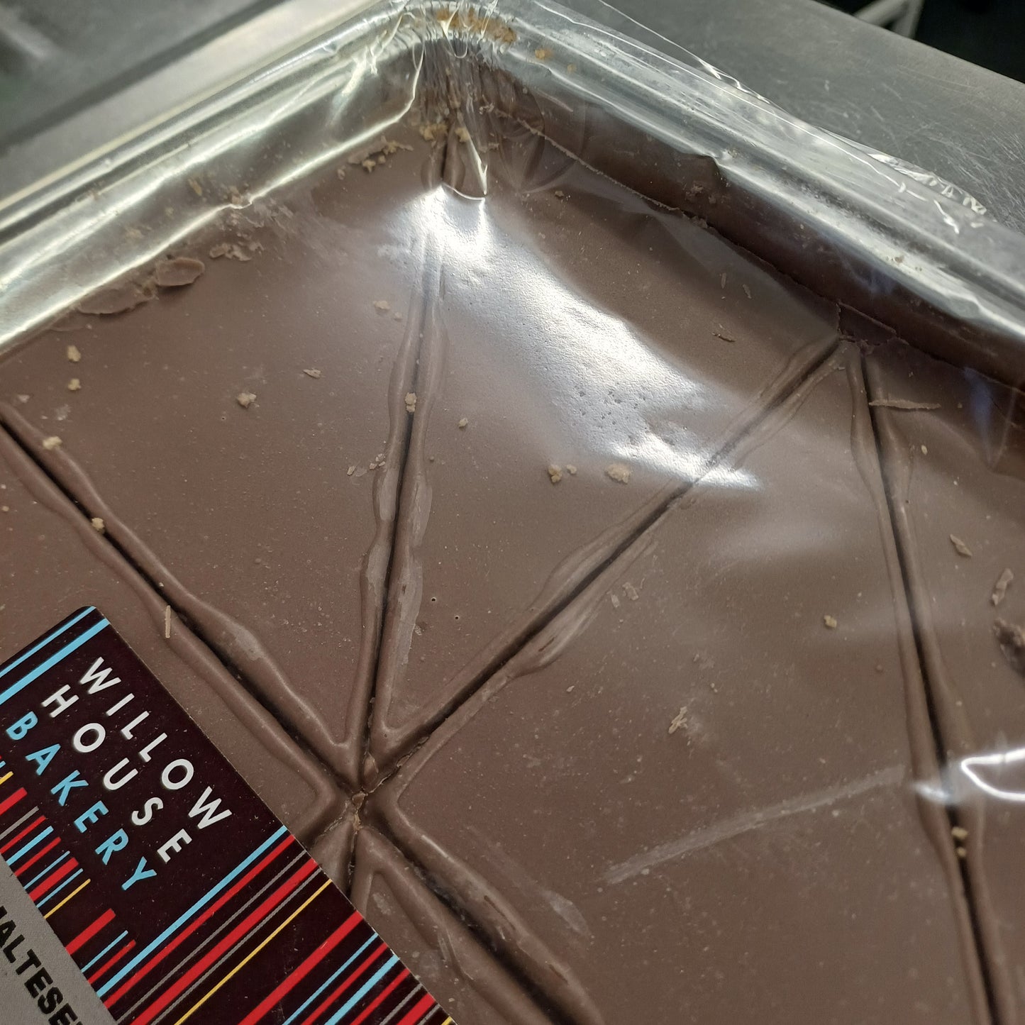 Chocolate malteser slice