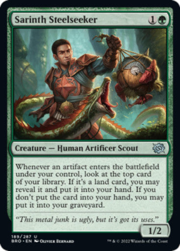 Magic Single - Sarinth Steelseeker (BRO)