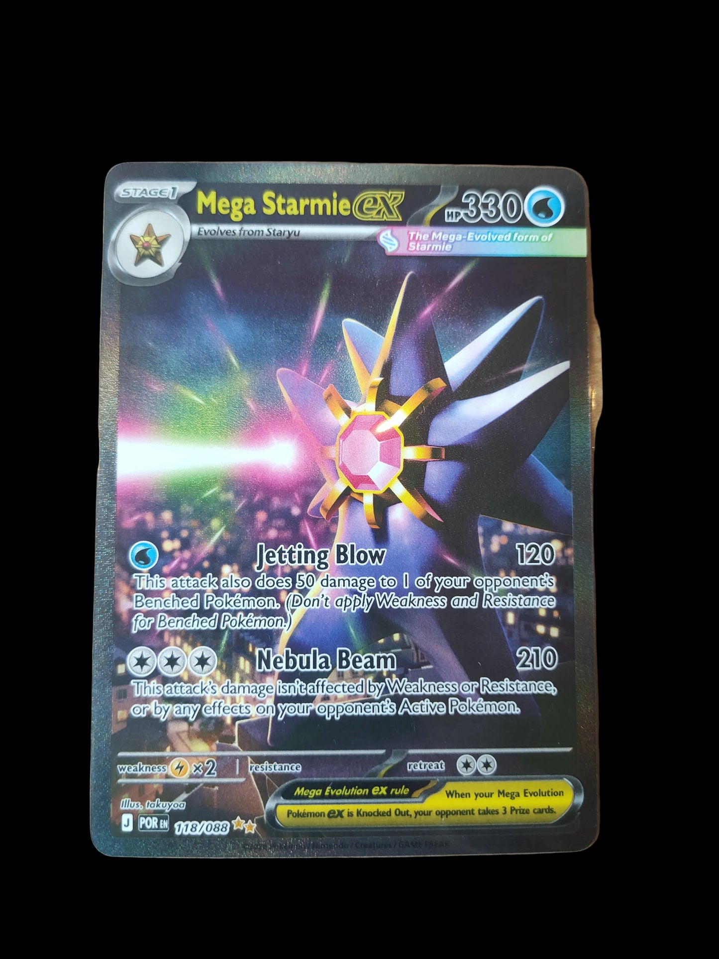 Mega Starmie ex 118