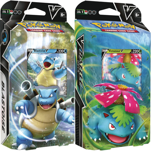 Pokemon TCG: Venusaur V / 
Blastoise V Battle Deck