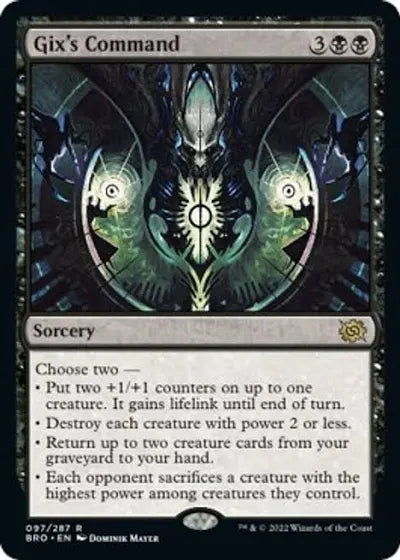 Magic Single - Gix's Command (BRO)