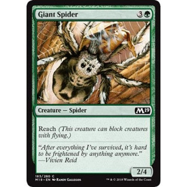 Magic Single - Giant Spider (M19)