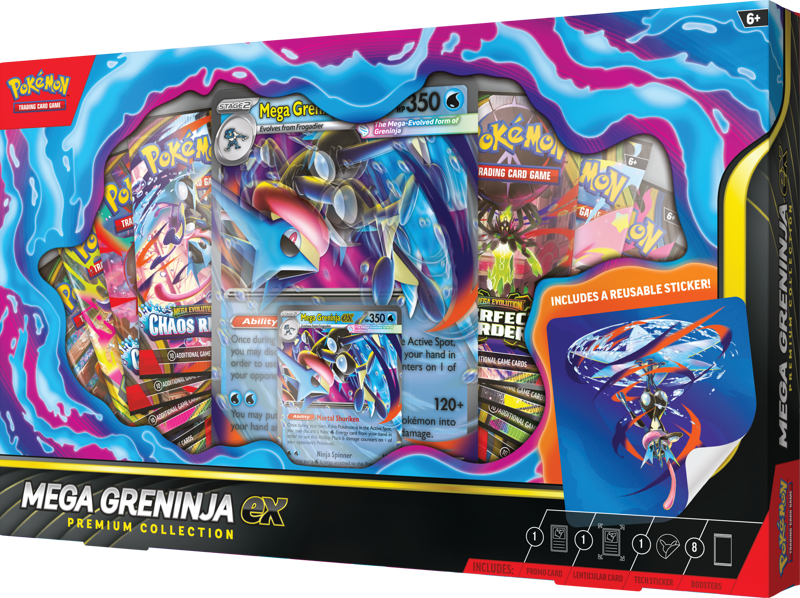 Pokémon TCG: Mega Greninja ex Premium Collection
